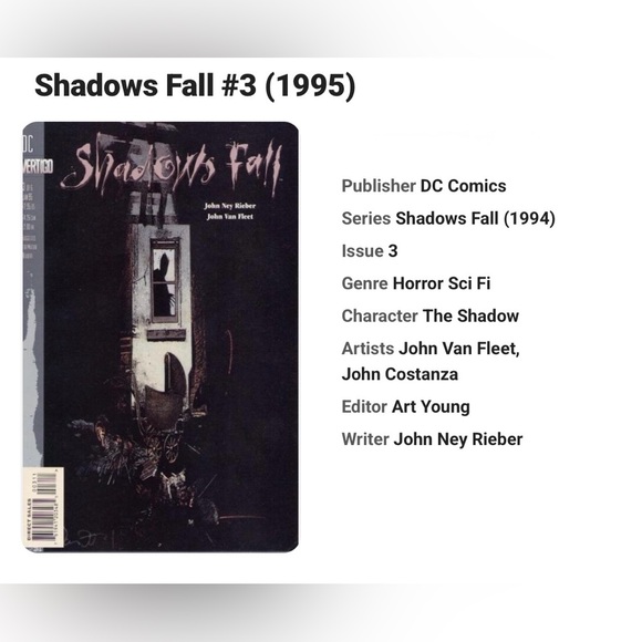 Shadows Fall #1 - 6 Comics - Picture 5 of 12